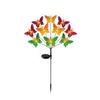 Solar Butterfly Lawn Light Fiber Optic Butterfly Garden Light Solar Powered Waterproof Outdoor Light