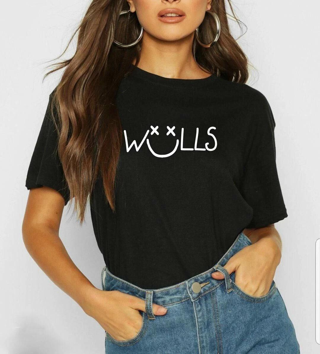 Louis Tomlinson T-Shirt WALLS Fashion 2026 Tour Music Lyrics Only The Brave L