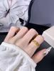 S925 Sterling Silver Retro Chinese Coin Ring for Attracting Wealth and Luck