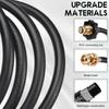 10FT Propanadapter Slang 1lb till 20lb Adapter Konverterar Gasslang Läckagesäker Propanvärmare Adapter för Utomhus Weber Q, Coleman G
