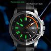 Military Leather Watch Dial Quartz Movement Business Casual Outdoor Sports Wristwatch