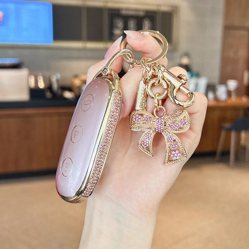 Suitable For Ideal L9 Keyset L8 L7 L6 Mega Car Key Special Protective Shell Car Key Bag Car Key Decoration Cars Accessories