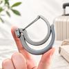 Practical Bag Hanging Hook for Tables, Chairs, and Rails, Folding S Shape Hangers for Umbrellas, Water Bottles, and Small Carried Items