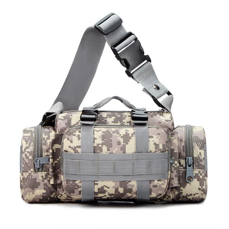 Tactical Waist Pack Outdoor Utility Bag Fishing Hiking Camping Lightweight Crossbody Shoulder Men Women
