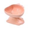 Pet Bowl Cat Bowl Dog Bowl Oblique Mouth High Foot Pipi Tao Original Hungry Dragon High Foot Bowl Plastic Bowl Pet Supplies