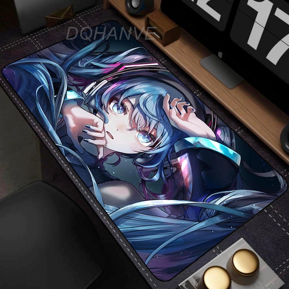 XXL Mouse Pad H-hatsune Miku Mousepads Multi Size Keyboard Pads Desk Mats Extended Mausepad Office Gaming Accessories Mousepad