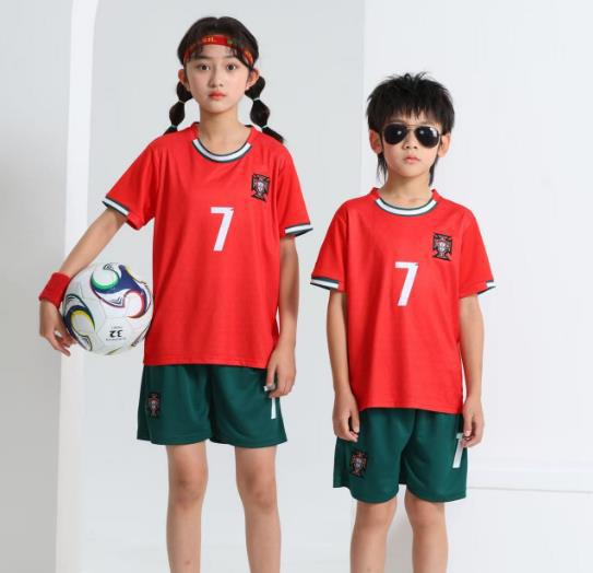 2025 Portugal Home No.267 Kids  Soccer Jersey 18