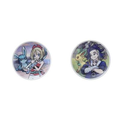 POKEMON Pokemon Center HISUI DAYS Mini Plate 2-Piece Set - Rei & Akari