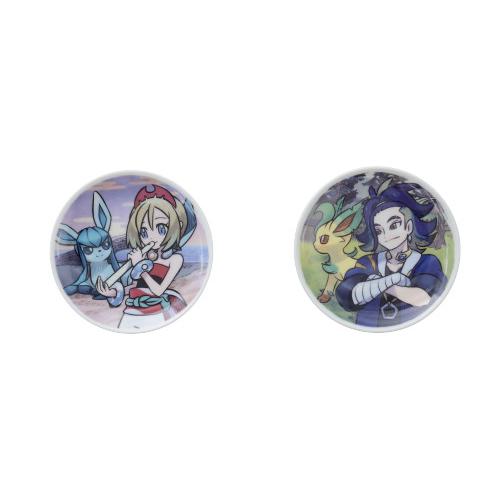 

[Pokemon] Pokemon Center HISUI DAYS Mini Plate 2-Piece Set - Rei & Akari