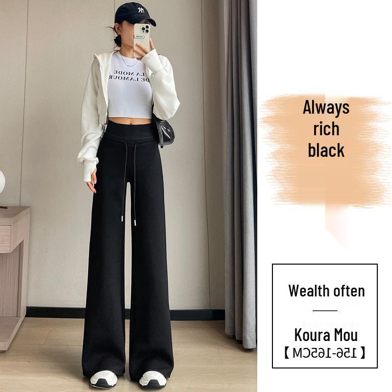 Women's New High-Waisted Pants: Narrow-Leg, Wide-Leg, Straight-Leg, Casual, Sweatpants, Sportswear.