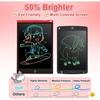 LCD Writing Tablet for Kids - FEBEST - ZXLCD-12-Red - 12 Inch - Red - Anti-glare Color Screen