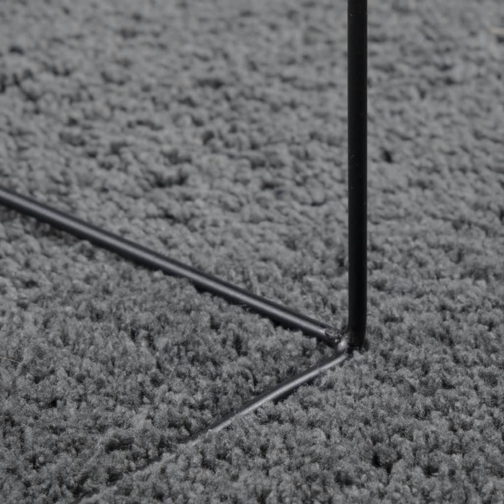 Oviedo Short Pile Rug Anthracite 240 X 340 Cm