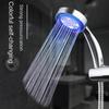 Handheld 7 Colors Led Shower Head Ultra-Quiet Round Head Gradual Changing Shower Nozzle Water Saving Auto Color-Changing