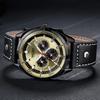 Megir Creative Army Military Watches Men Luxury Brand Quartz Sport Wrist Watch Clock Men Relogio Masculino Erkek Kol Saati