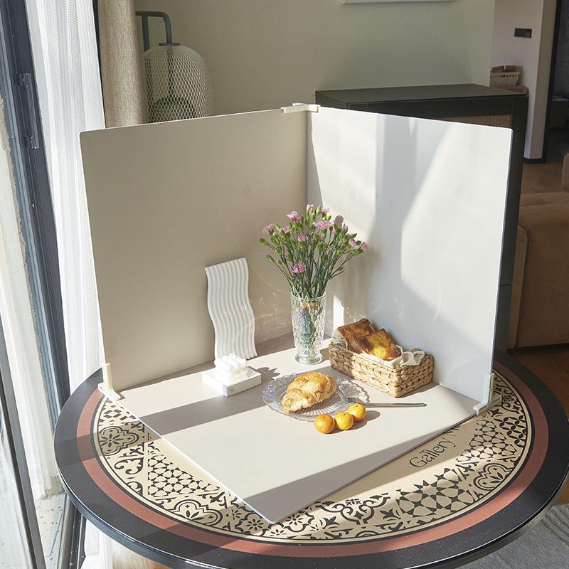 Solid Color Photography Backdrop - PVC Film for Cosmetics, Still Life, Cakes, and Food Photography Props