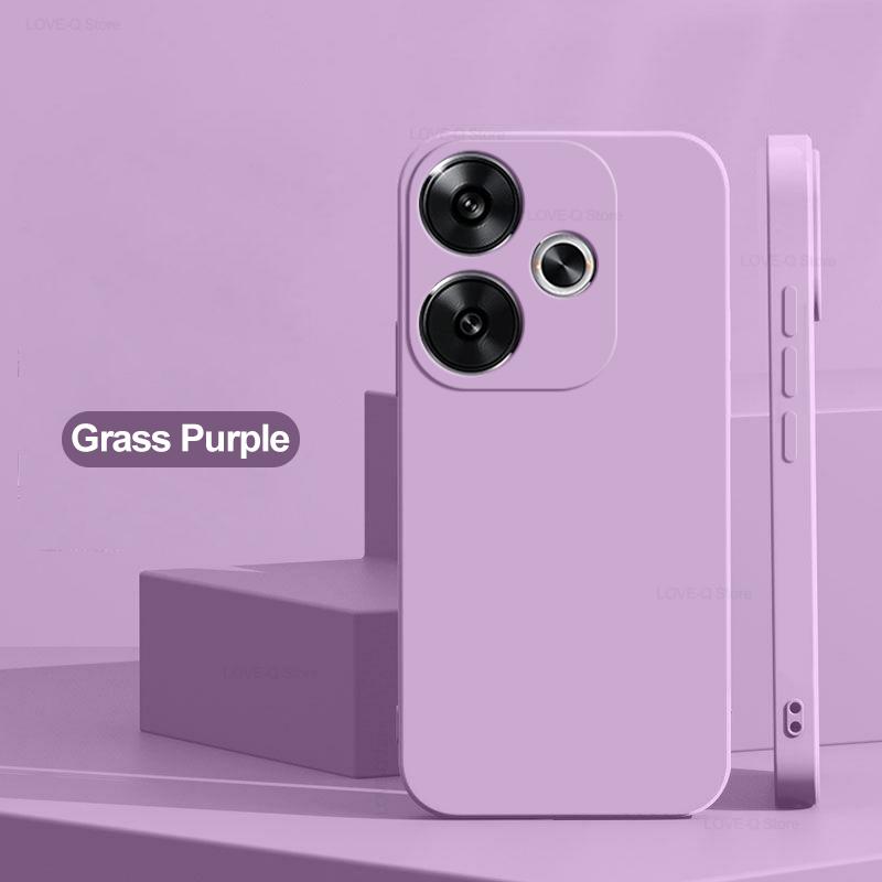 Per Poco F6 F 6 PocoF6 Pro Custodia Custodia per Telefono in Silicone Liquido Per Xiaomi Poco F6 Pro Custodie Copertura Morbida Antiurto