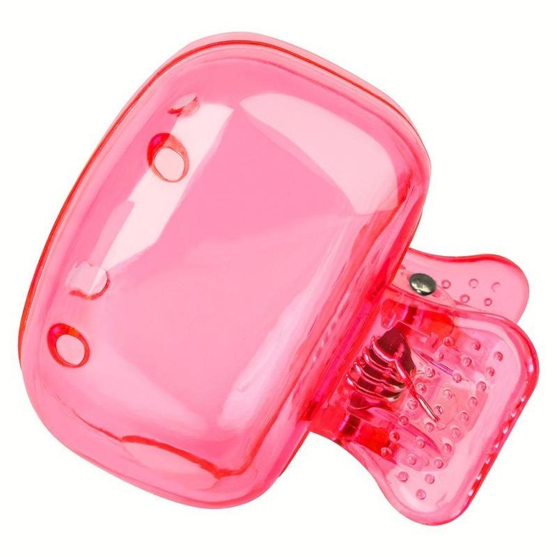 10 farger reisetannbørstehodedeksler Tannbørstebeskytterhette Brush Pod Case Beskyttende bærbar plastklips for husholdningsreiser