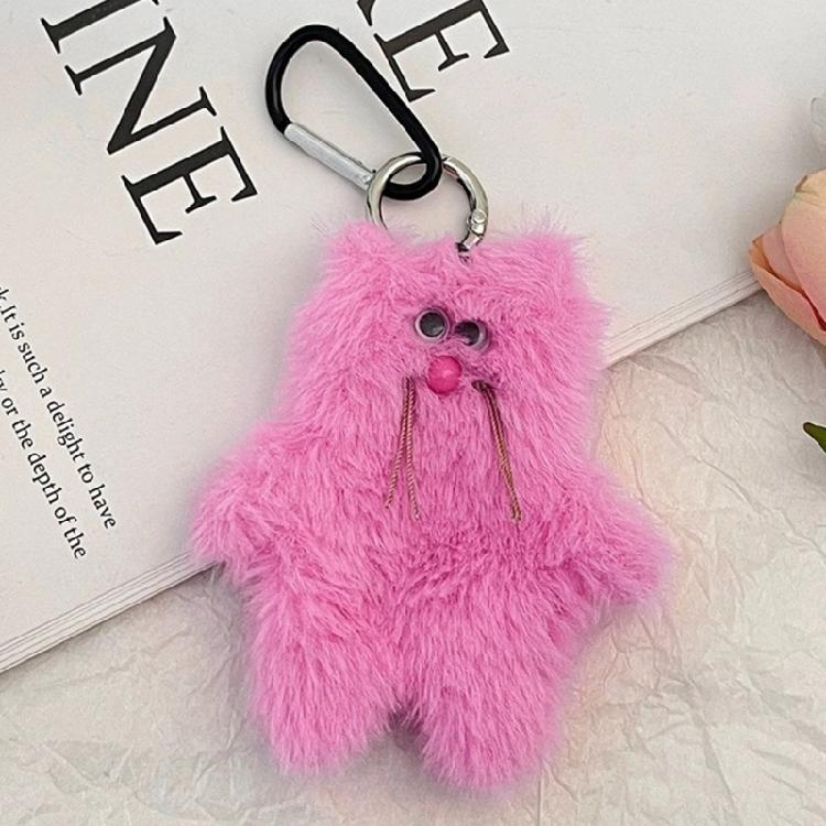Plüschbär Schlüsselanhänger Anhänger für Damen Autoschlüssel Rucksack Handtasche