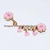 2024 Metal Chain 3D Shoe Flowers & Buckles Accessories