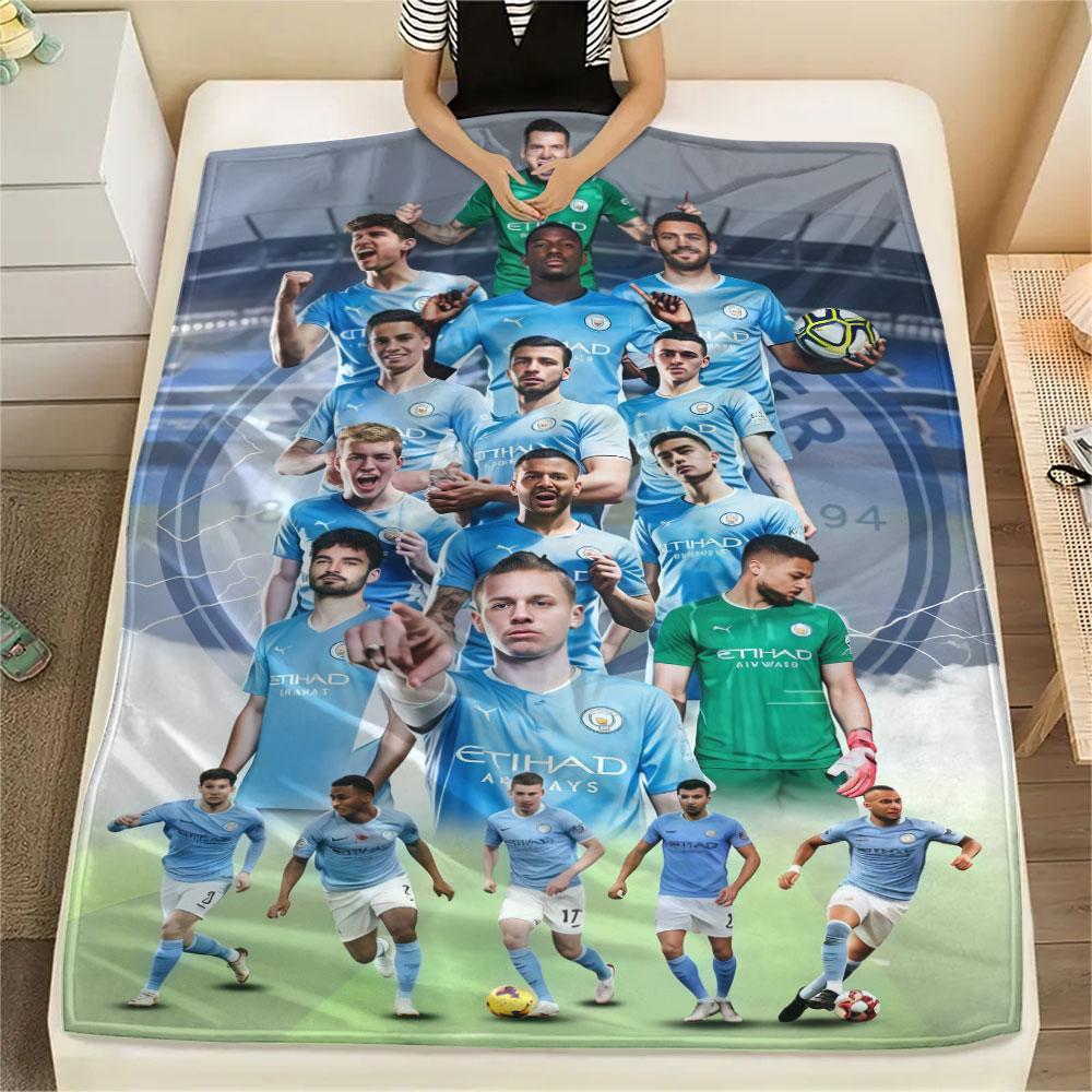 Eternal MCFC Spirit Blanket, High quality Comfortable for All Seasons, Home Decor, Warmth and Comfort