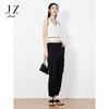 JZ Jiuzi Women's Spring and Autumn New Workwear Style Casual Pants JWDC11018