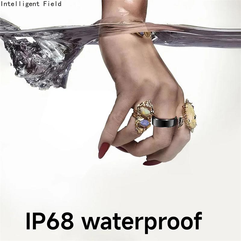 New Smart Ring Sleep Monitoring Multi-function Blood Oxygen Measurement Blood Pressure Multi-sports Mode Low Power Consumption