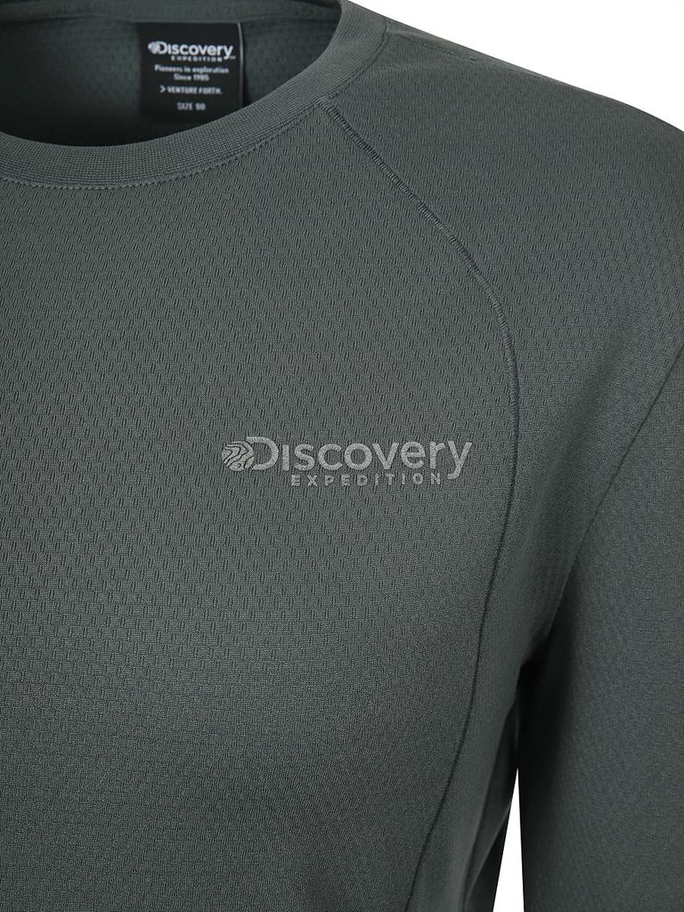DISCOVERY EXPEDITION Women'S Quick-Dry Long Sleeve T-Shirt (D/Grey)