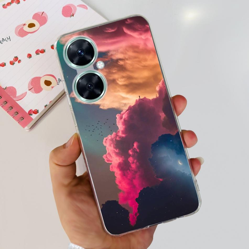 Fashion Elegant Pattern Phone Case For Huawei Nova 11i Soft Silicone TPU Back Cover For Huawei Nova11i 4G MAO-LX9