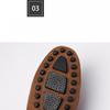 Sapatos masculinos de couro sem cadarço, leves, casuais, mocassins, clássicos, confortáveis, para dirigir, mocassins masculinos