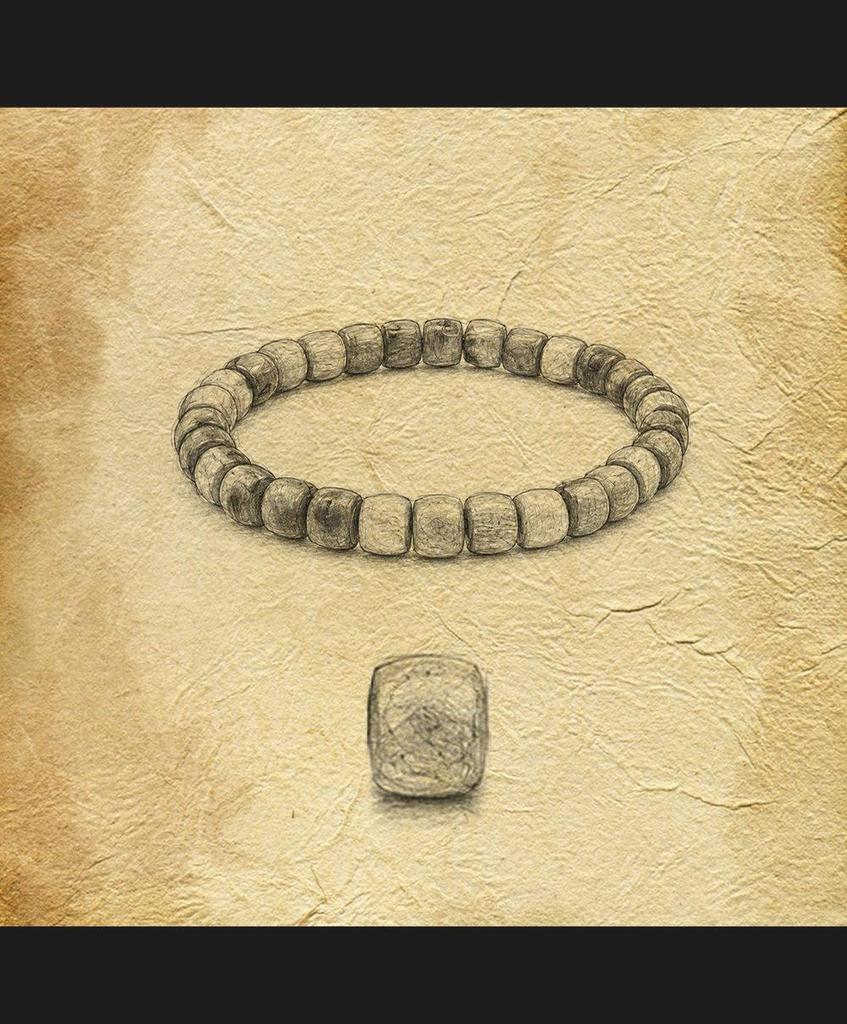 Daoist Jujube Wood Bead Bracelet: Original Design with Lightning-Struck Wood, Portable Fortune-Gathering Chinese Style
