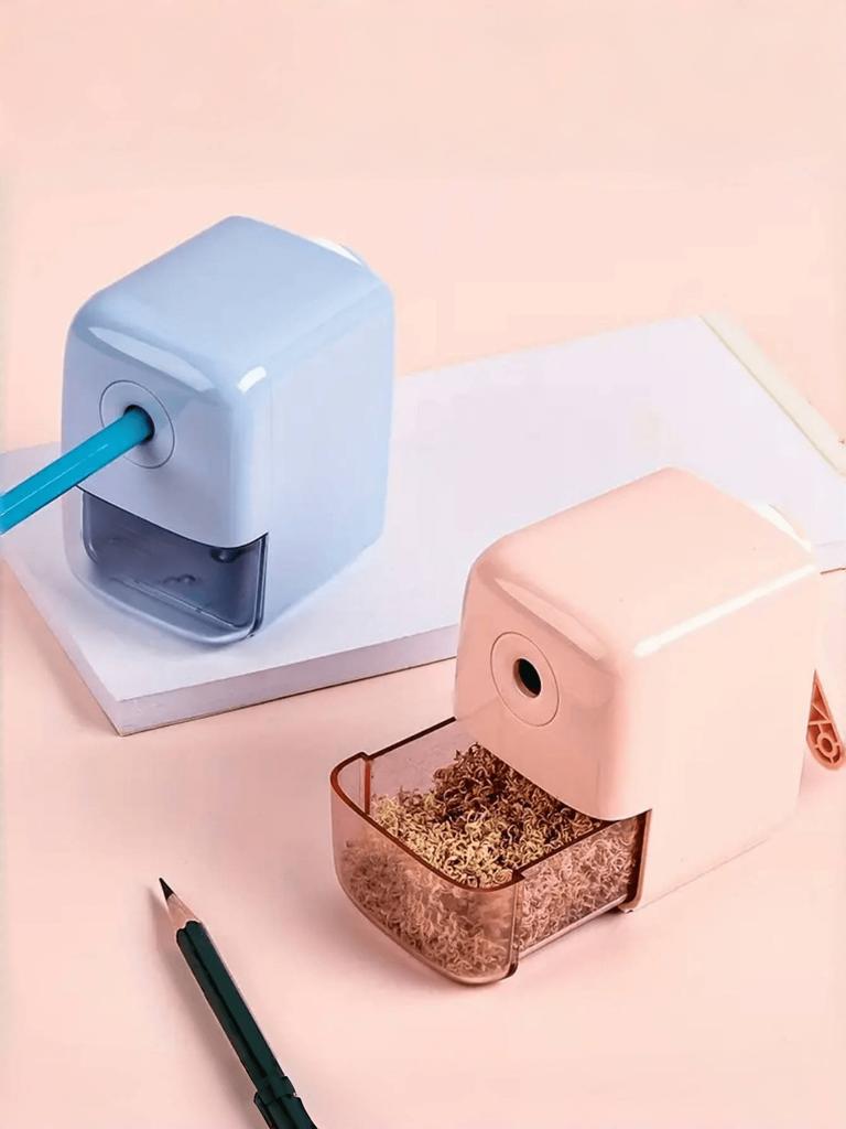 1 Cute Pencil Sharpener, School Stationery, Hand Cranked Pencil Sharpener, Effortless Pencil Sharpener