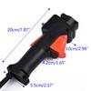 26mm Tube Lawn Mower Switch Black Handle Brush Cutter Switch Throttle Cable Handle  Engine Trimmer