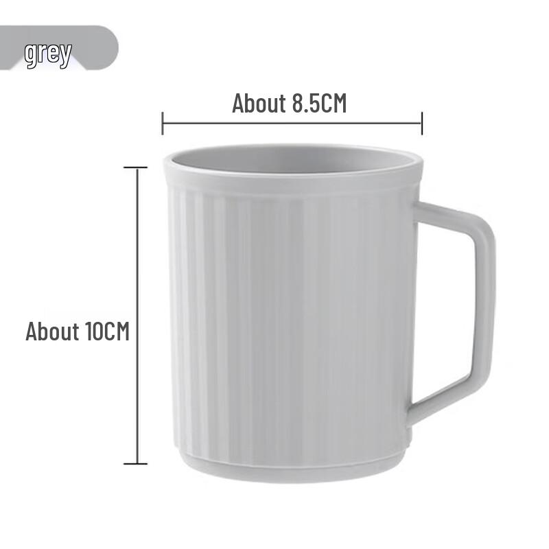 YIXI Large Capacity Glass Toothbrush Wash Cup