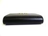 Authentic GUCCI Logo Script Black Leather Business Card Credit Card Holder #b166  Open box