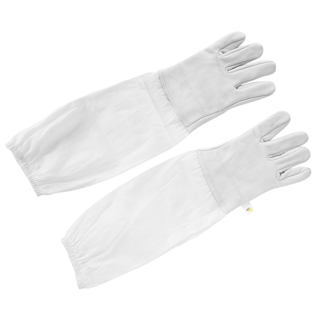 Beekeeping Gloves with Long Protective Sleeves Elastic Cuffs Beekeeper Beekeeping Supplies XL
