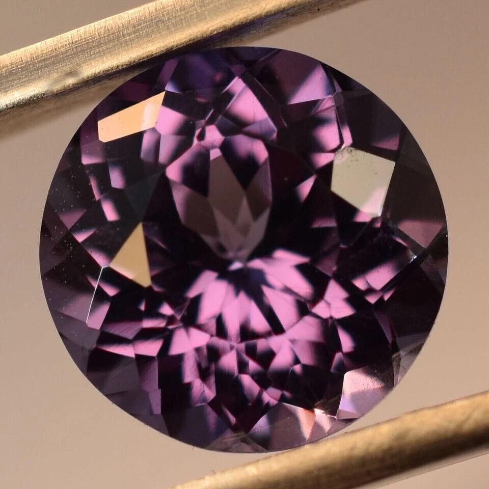 Alexandrite Color Changing Natural 15-16 Ct Round Cut Fabulous Gemstone