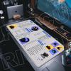 Portable label XXL HD print Linux shortcut key Memo Commands Mouse Pad Large Mousepad PC accessories Desk Mat protective pad Rug