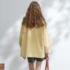 Women's Loose Fit Casual Long-Sleeve Trench Coat
