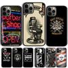 Barber Shop Hair Stylist Salon Phone Case Cover For iPhone 17 Air 15 16 14 Max Plus 11 Pro Max 13 Pro Max 12 Coque