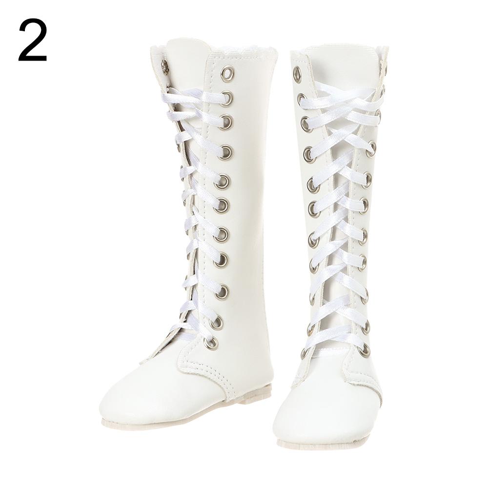 Fashion PU Doll Boots High Heel Princess Shoes For Bjd 1/3 Doll Shoes Accessories 60cm Doll Clothes Wearing Play House Kids Toys