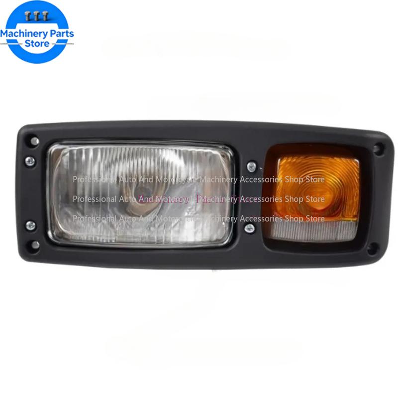 1pc For HYUNDAI Excavator Headlight R210W-9 210W-7 150W-9 60W-9 Hook Wheel Dig Taillight Turn Light Steering Lamp Work Light