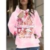 Ladies Autumn/Winter 3D Printed Hooded Christmas Dress Up Hoodies & Sweatshirts (women’s)