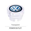 W146Car Cigarette Lighter Cap Auto Lighter Dust Proof Cover Accessories For Volkswagen VW RLine R Golf Amarok T5 T4 Phaeton Caddy