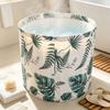 Foldable Adult Bathtub for Home Use - Thickened Full Body Shower Bucket