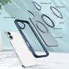 For iPhone 16 Plus Case Compatible with MagSafe TPU+Acrylic Kickstand Phone Cover