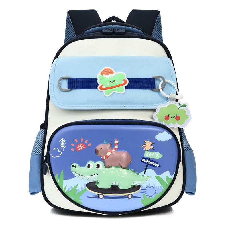 Primary School Boys and Girls Schoolbag Grade 1-3 Cartoon Children Backpack