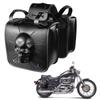 YHTIMIOX Motorcycle Side Tool Set of Skull Bags for Universal Fit Bags, Bags, 14.5L Travel, Waterproof, Durable, Black,