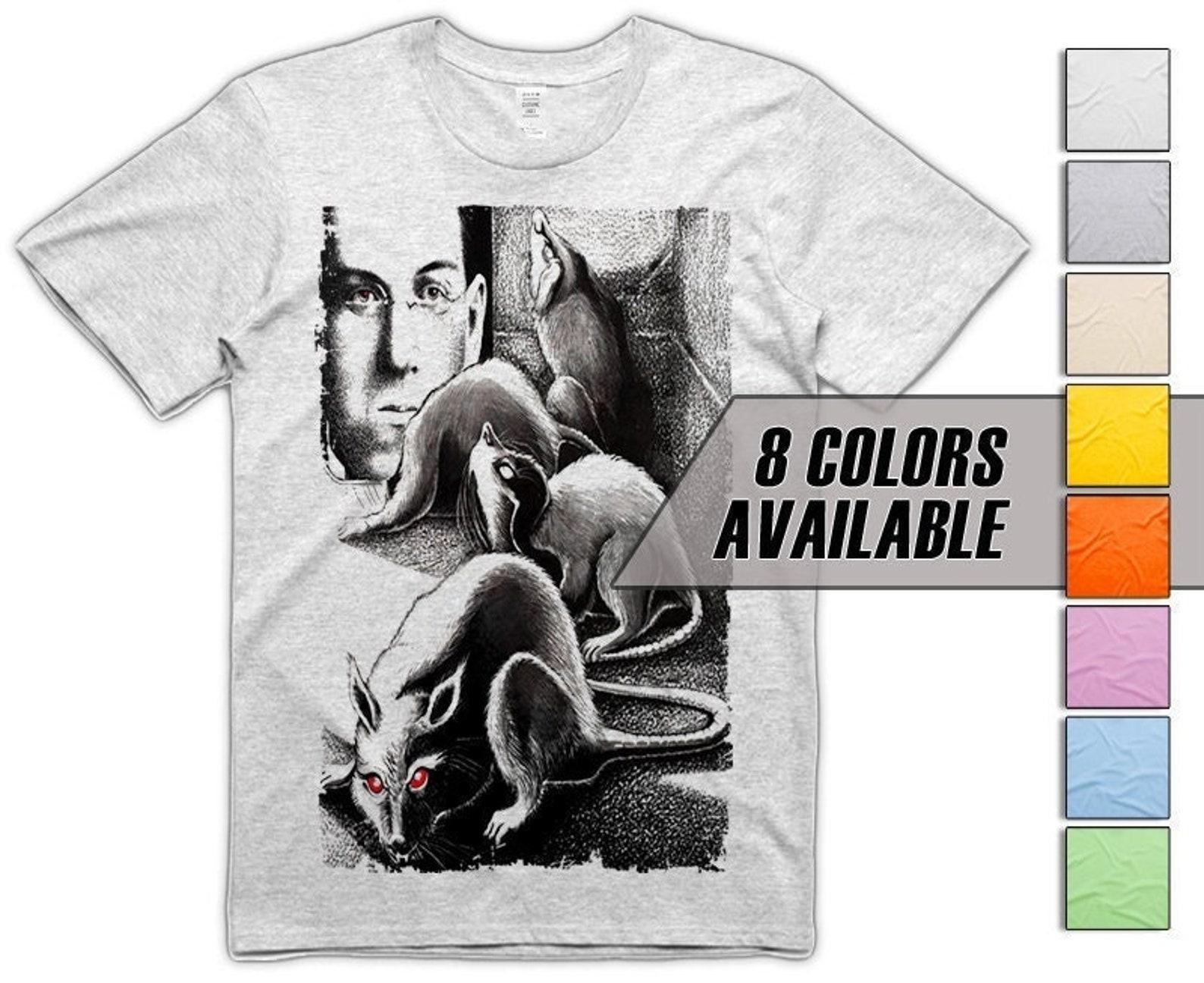 The Rats in the Walls V4 (Lovecraft) Men s T-Shirt all sizes S-5XL 8 Colors available 3XL