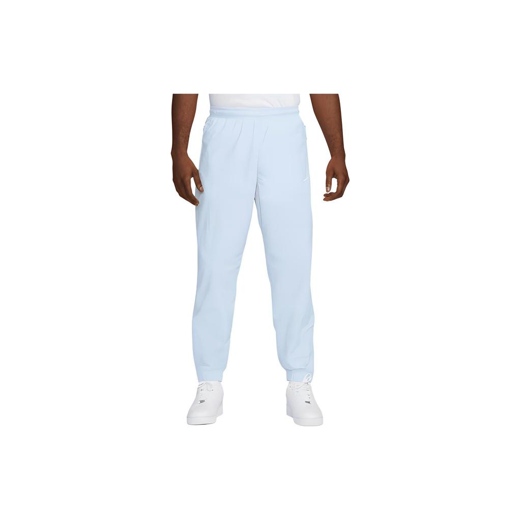 Nike Solid Color Drawstring Jogger Knit Pants Men Bottoms Blue DQ6571-441