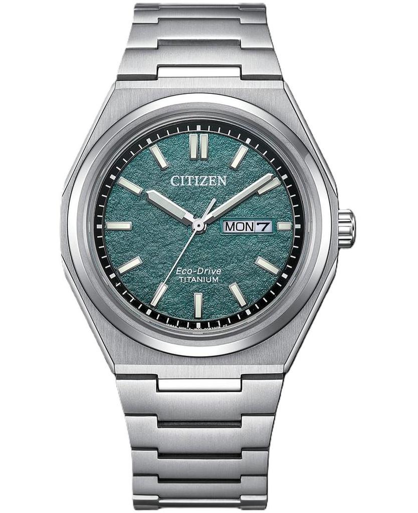 Citizen Zenshin Eco-Drive Super Titanium Saphir Herrenuhr AW0130-85X